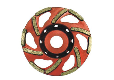 Diamond cup wheel-Oblique circular yype