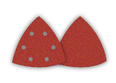 Velcro Sanding disc red aluminium oxide